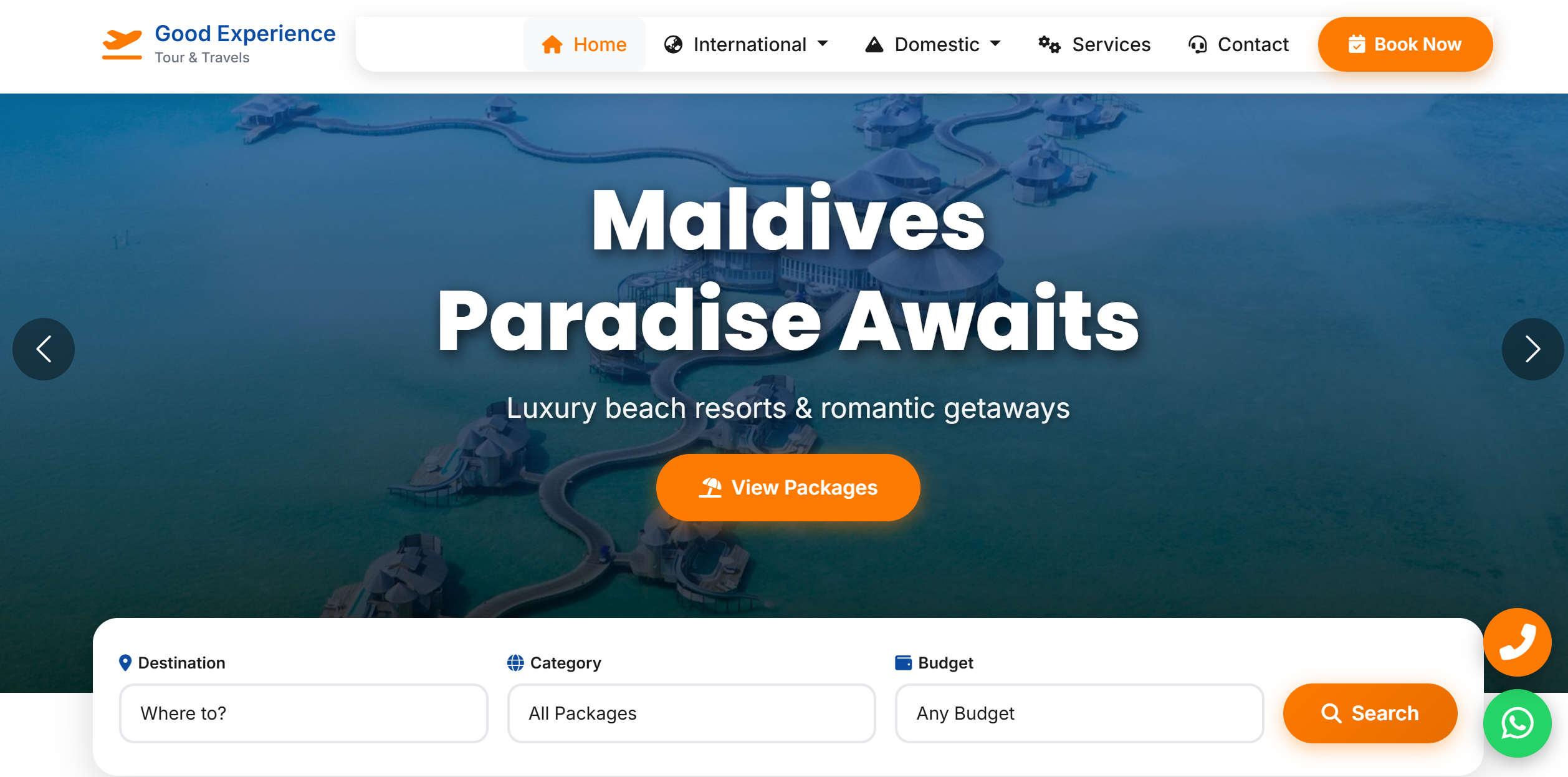 How Superdevs Built a Modern Travel Website for GEXP Travels