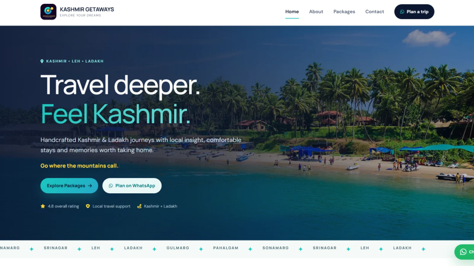 Cover image for how-we-built-kashmir-getaways-travel-website