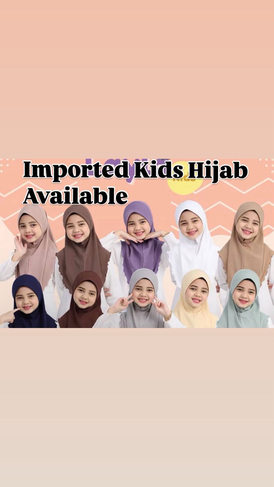 Kids Hijab